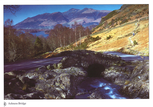 Ashness Bridge A4 Greetings Cards