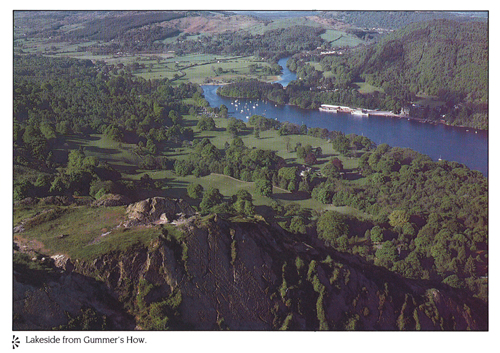 Lakeside from Gummer's How A4 Greetings Cards