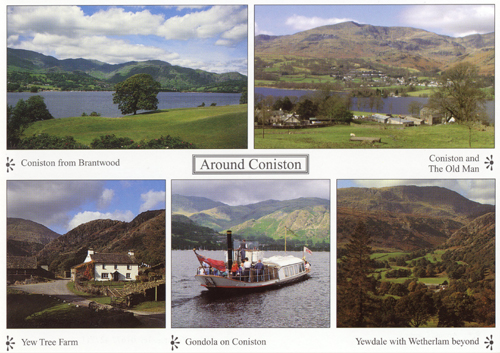 Around Coniston A4 Greetings Cards