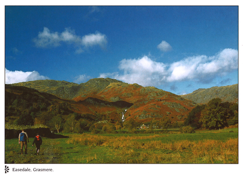 Easedale, Grasmere A4 Greetings Cards