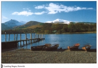 Landing Stages, Keswick A4 Greetings Cards