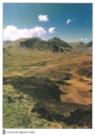Across the Ogwen Valley A4 Greetings Cards