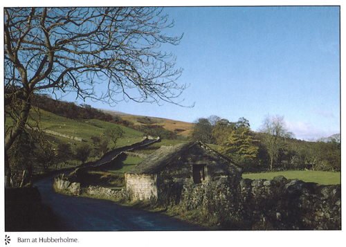 Barn at Hubberholme A4 Greetings Cards