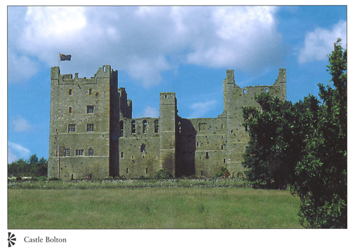 Castle Bolton A4 Greetings Cards