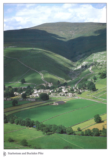 Starbotton and Buckden Pike A4 Greetings Cards