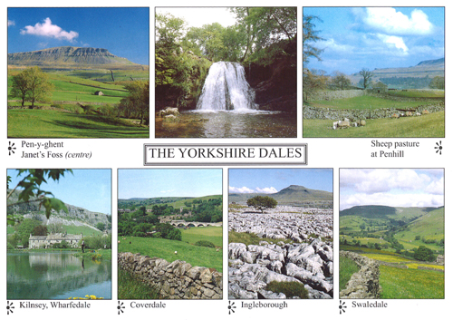 The Yorkshire Dales A4 Greetings Cards