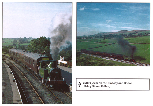 Embsay and Bolton Abbey Steam Railway A4 Greetings Cards