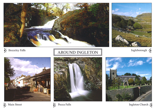 Around Ingleton A4 Greetings Cards