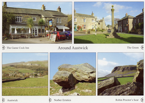 Around Austwick A4 Greetings Cards