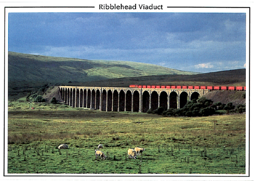 Ribblehead Viaduct A5 Greetings Cards
