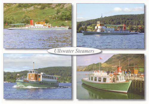 Ullswater Steamers A5 Greetings Cards