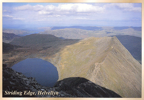Striding Edge, Helvellyn A5 Greetings Cards