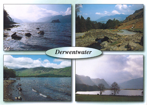 Derwentwater A5 Greetings Cards