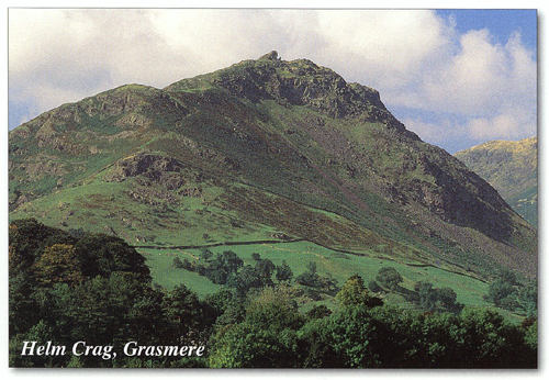 Helm Crag, Grasmere A5 Greetings Cards