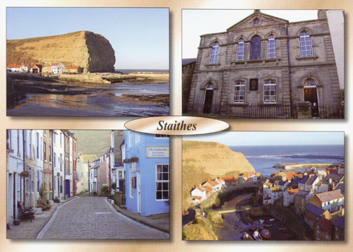 Staithes A5 Greetings Cards