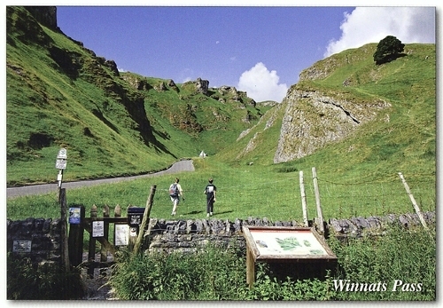 Winnats Pass A5 Greetings Cards