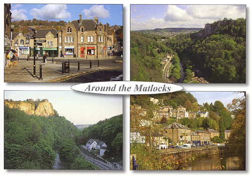 Around the Matlocks A5 Greetings Cards