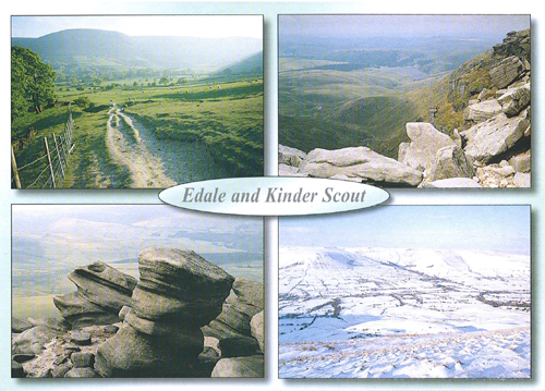 Edale and Kinder Scout A5 Greetings Cards