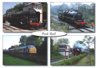 Peak Rail A5 Greetings Cards