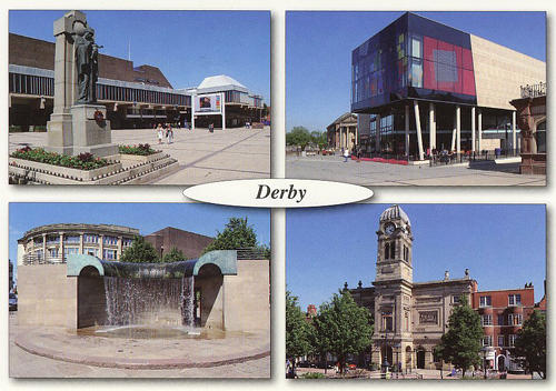 Derby A5 Greetings Cards