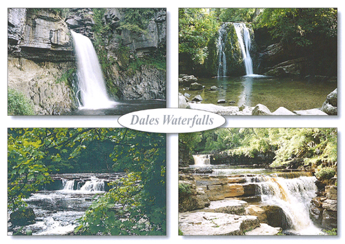 Dales Waterfalls A5 Greetings Cards