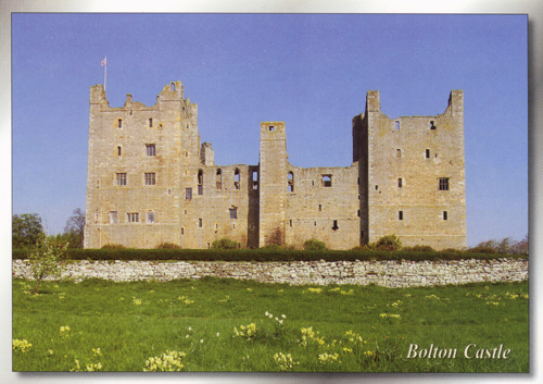 Bolton Castle A5 Greeting Cards