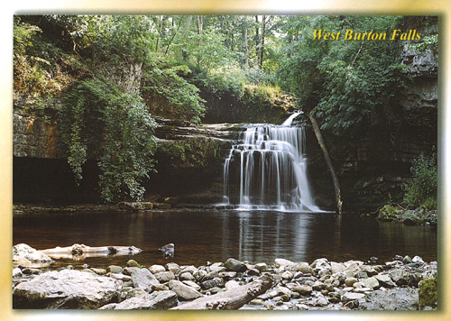 West Burton Falls A5 Greetings Cards