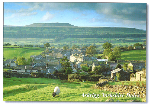 Askrigg, Yorkshire Dales A5 Greetings Cards