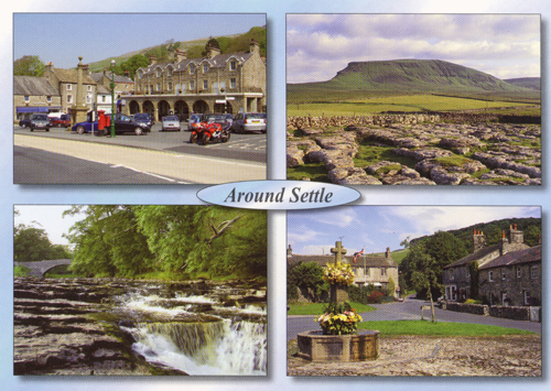 Around Settle A5 Greeting Cards