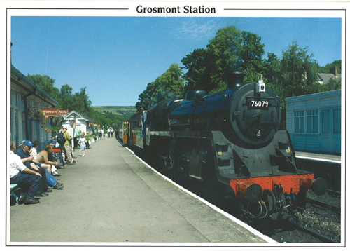 Grosmont Station A5 Greetings Cards