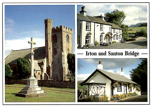 Irton and Santon Bridge A5 Greetings Cards 