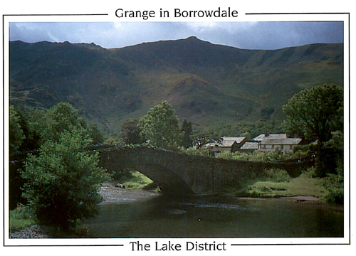 Grange-in-Borrowdale, The Lake District A5 Greetings Cards