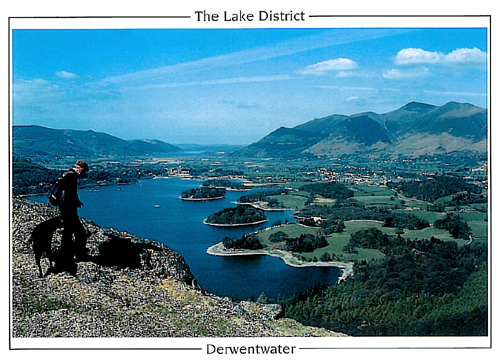 Derwentwater, The Lake District A5 Greetings Cards