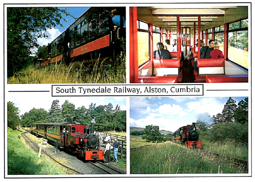 South Tynedale Railway, Alston, Cumbria A5 Greetings Cards