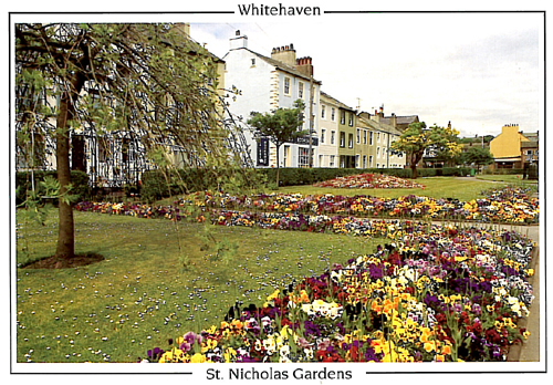 St. Nicholas Gardens, Whitehaven A5 Greetings Cards
