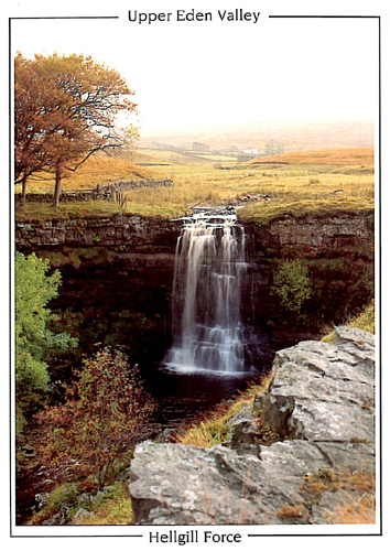 Hellgill Force, Upper Eden Valley A5 Greetings Cards