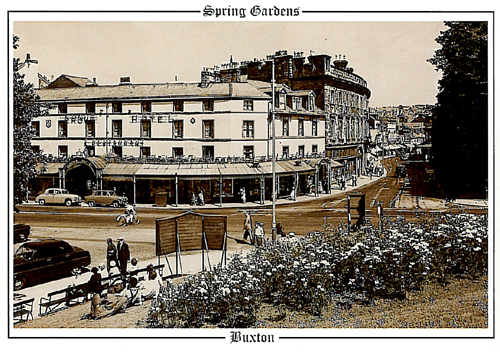 Spring Gardens Buxton A5 Greetings Cards