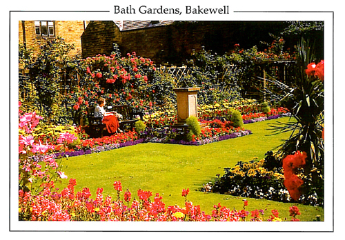 Bath Gardens, Bakewell A5 Greetings Cards