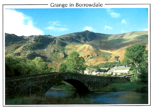 Grange-in-Borrowdale A5 Greetings Cards