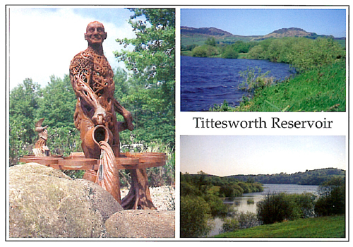 Tittesworth Reservoir A5 Greetings Cards