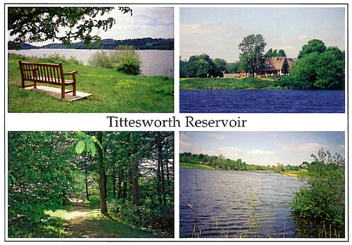 Tittesworth Reservoir A5 Greetings Cards