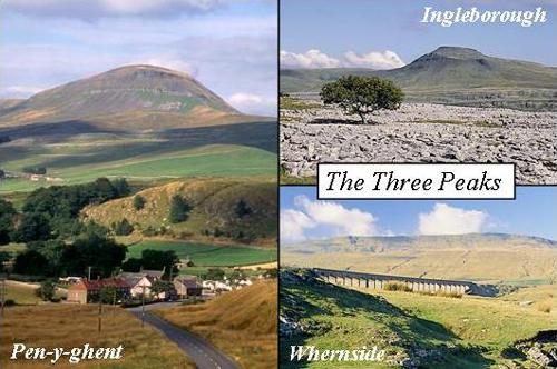The Three Peaks Large Picture Magnets