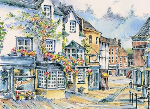 Ashbourne Watercolour Greetings Cards