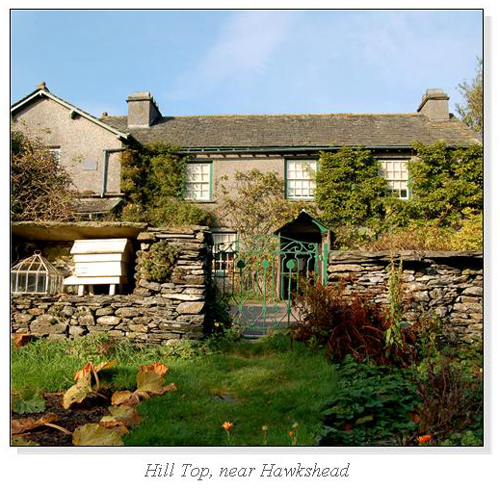 Hill Top, near Hawkshead Square Cards