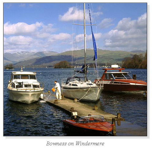 Bowness on Windermere Square Cards