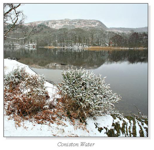 Coniston Water Square Cards