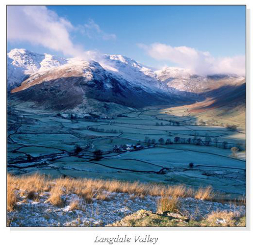 Langdale Valley Square Cards