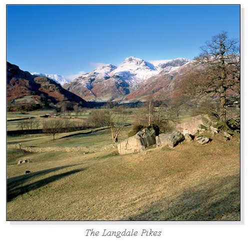 The Langdale Pikes Square Cards