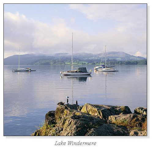 Lake Windermere Square Cards