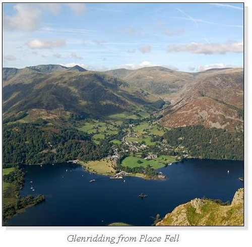 Glenridding from Place Fell Square Cards